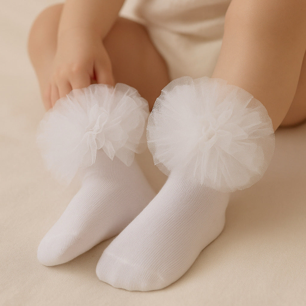Double Tulle socks