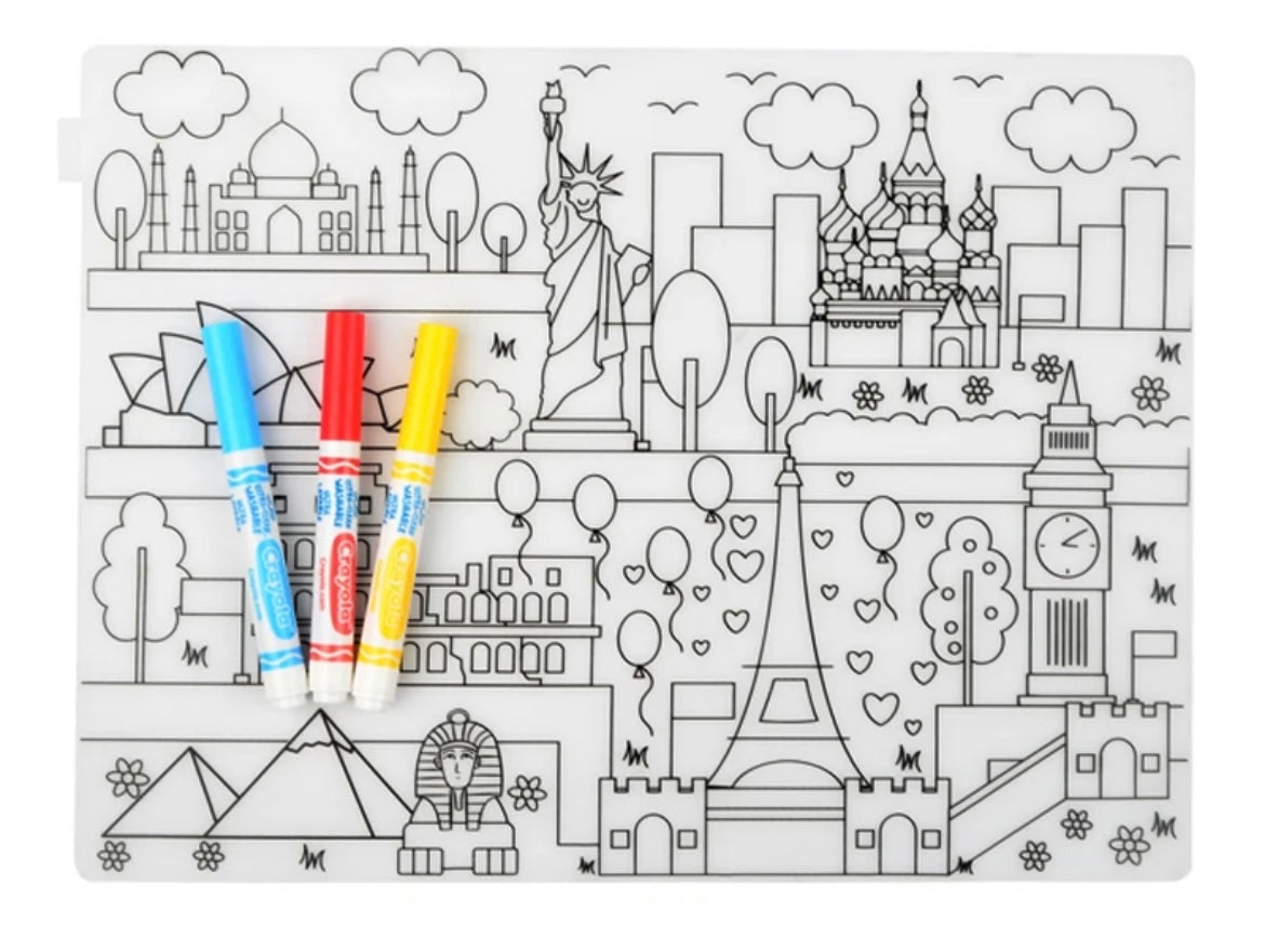 Coloring Placemat