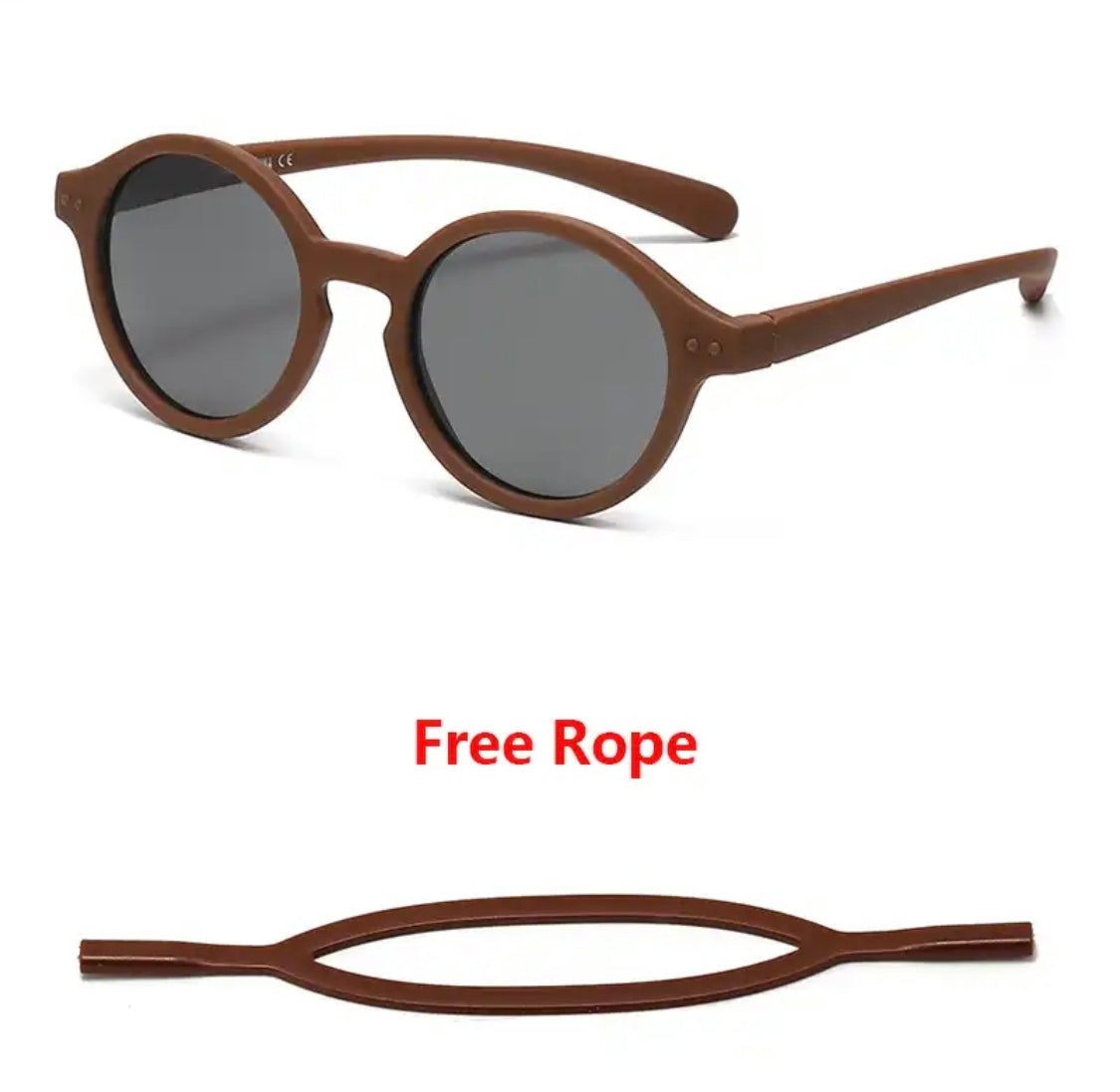 Glasses with rope
