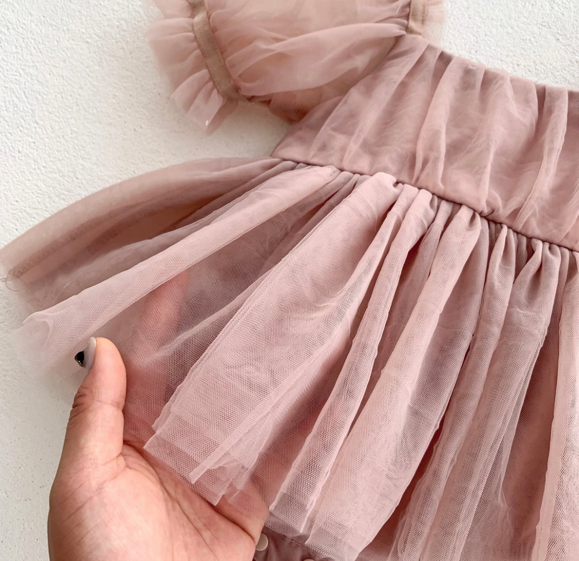 Tulle•Short sleeve