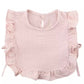 Ruffled bib